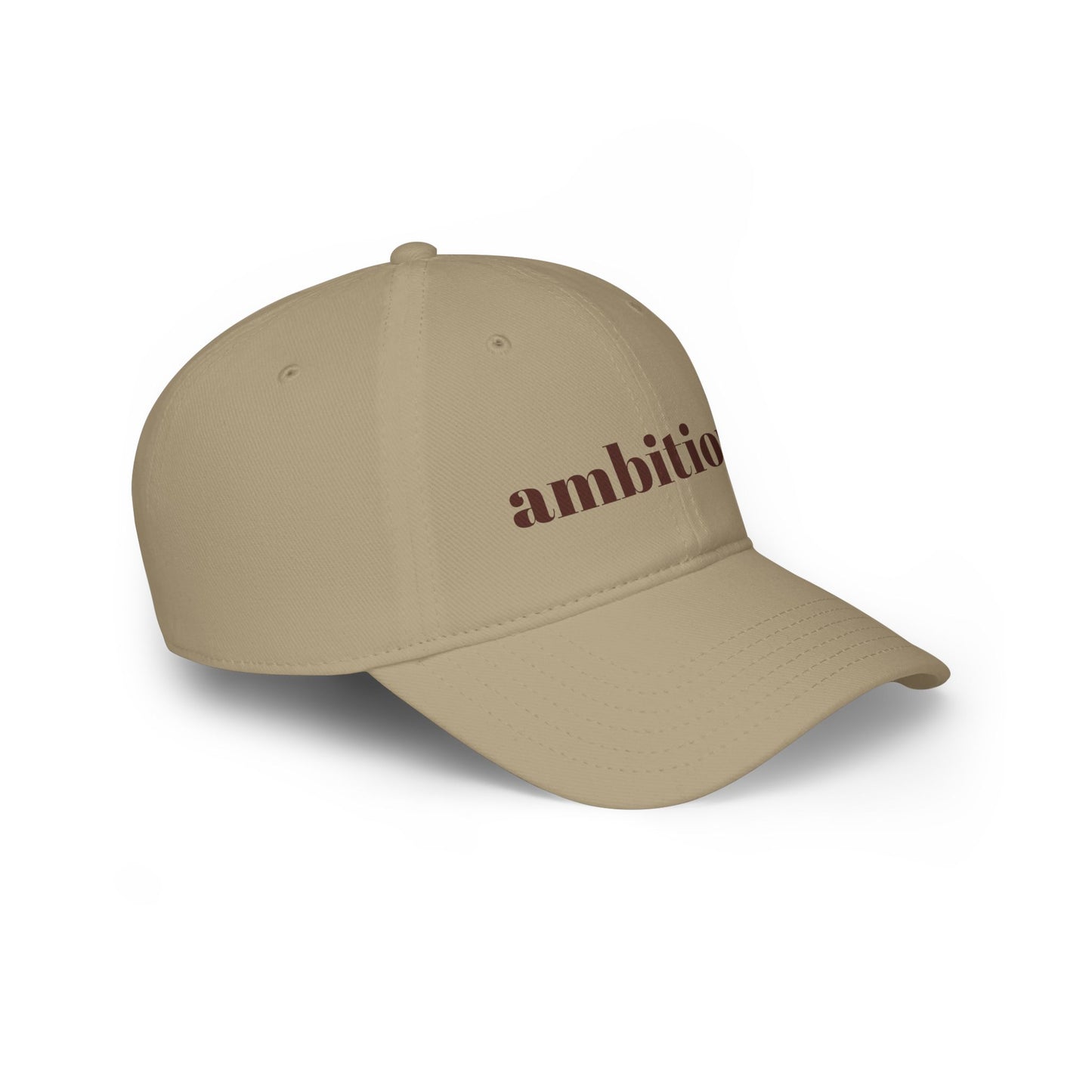 Low Profile Baseball Cap - Ambitious.