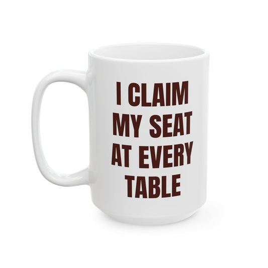 Inspirational Ceramic Mug – The Strategist's Table