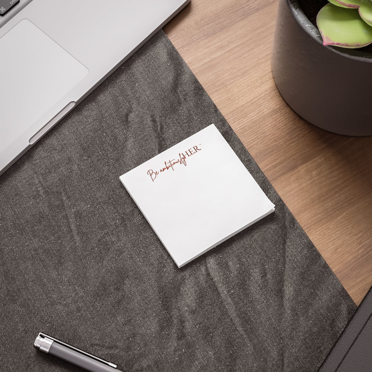 Inspirational Post-it® Note Pads - Be ambitiously H.E.R.™