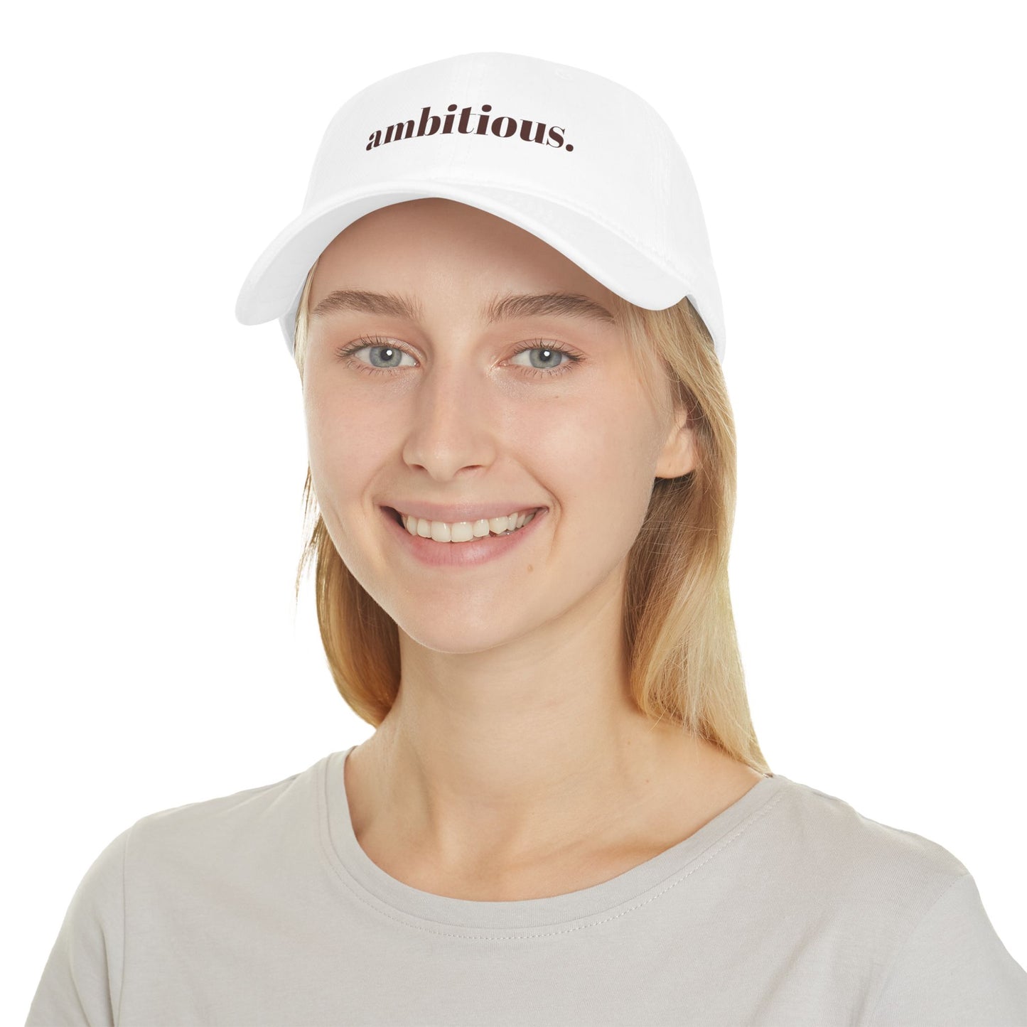 Low Profile Baseball Cap - Ambitious.