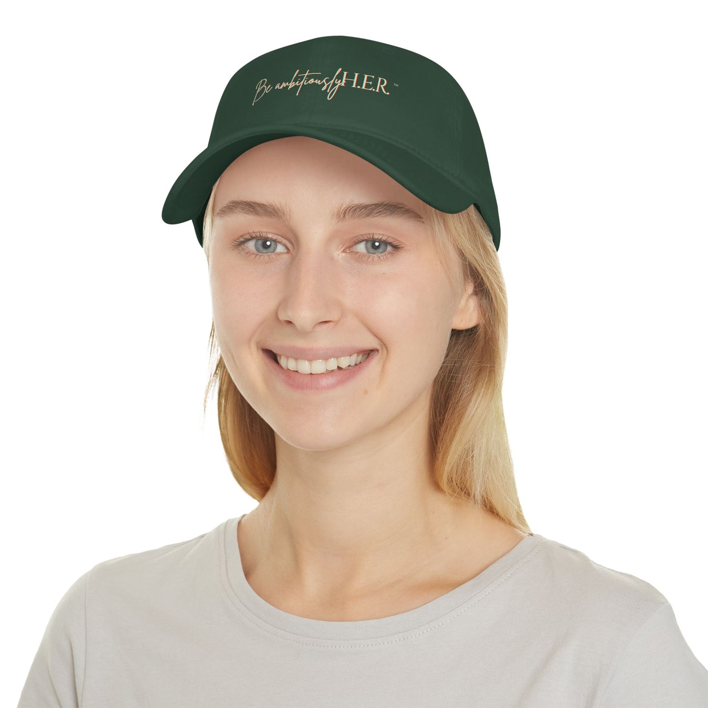 Low Profile Baseball Cap - Be ambitiouslyH.E.R.™